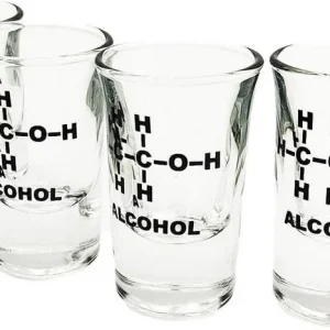 Monkey - Copos de Shot com Fórmula de Álcool 4 Und