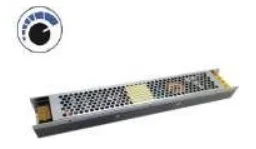 Fonte de Alimentação Dimável Triac para Fita LED .