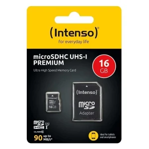 Cartão Memória Micro Sd com Adaptador Intenso 342.