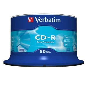Verbatim Cd-R 80mn 52x Pack de 50