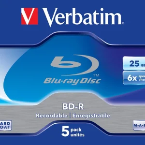 Verbatim Dvd Bd-R Single Layer 25gb Pack 5 Unids .