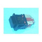 Pulsador 19x13mm 4 Faston Preto