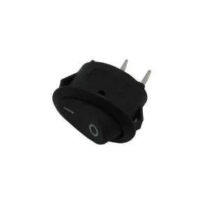 Interruptor Ovalado 20.4x13.6mm 6a 250v 2 Faston .