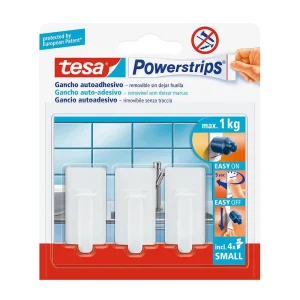 Tesa Powerstrips Até 1kg Classic Branco 57530