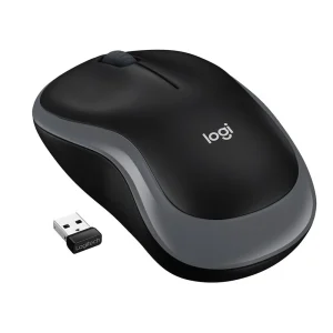 Rato 1000 Dpi Usb S/ Fios Cinza/Preto (M185)