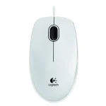 Rato Ótico Logitech B100 800 Dpi Branco
