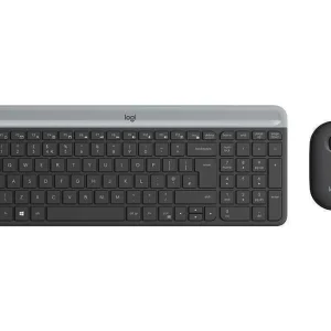 Logitech Slim Wireless Keyboard And Rato Combo M.
