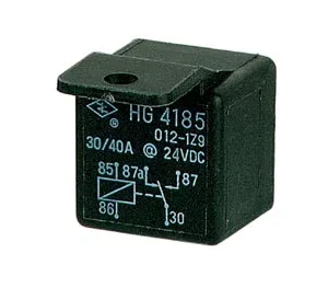 960/24 Relé p/ automovel 1 inversor 24vdc 30-40A 6.3mm