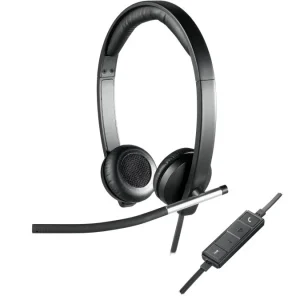 Auscultadores Headset H650e Stereo Usb Preto - Lo.