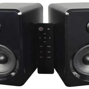 Colunas Monitor Bluetooth Ativas Pretas