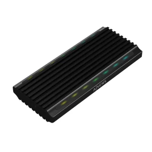 Aisens Asm2-Rgb012b Caixa para Discos Rígidos Com.