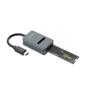 Docking Station Usb-C P/ Discos Rígidos M.2 Cinza.