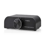 Nedis Aswi2424at Comutador de Áudio Antracite