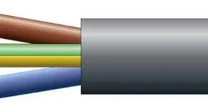 Pvc de Rede Redonda com 3 Núcleos, 3 X 48/0,2 Mm,.