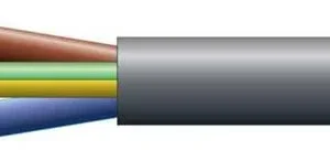 Pvc de Rede Redonda com 3 Núcleos, 3 X 24/0,2 Mm,.