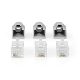 Conector Rj45  Passagem Rj45  Utp Sólido/Encalh.