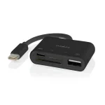 Nedis Ccgb64780bk01 Hub de Interface Usb 2.0 Type.