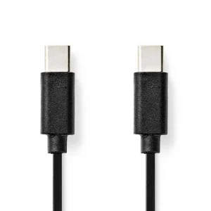 Nedis Ccgl60700bk10 Cabo Usb 1 M Usb 2.0 Usb C Pr.