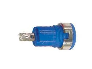 Alveolo 8mm Painel Ligação Faston Azul