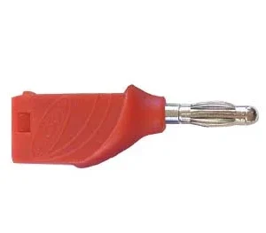 Banana Plug 4mm Stackable - Red