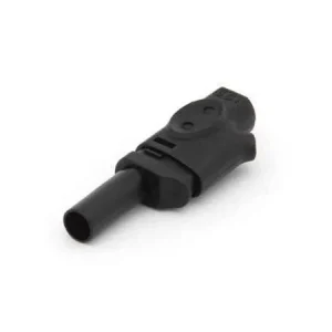 Iec1010 Banana Plug 4mm Stackable - Black