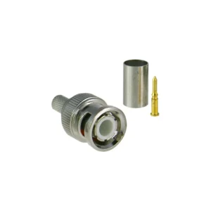Conector - Bnc para Cravar - Compatível com Rg59 .
