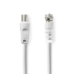Nedis Csgl41800wt15 Cabo Coaxial 1,5 M Tipo F Iec.