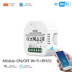 Módulo de Iluminação Wifi + Rf 433