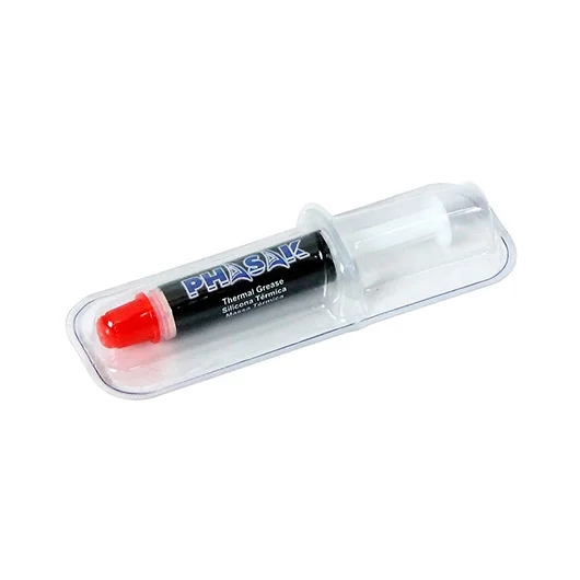 Silicone Térmico Cinza Prata em Seringa Phasak, 0.