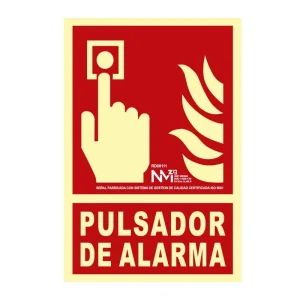 Sinal de Extinção Botão de Alarme Classe B