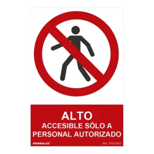 Sinal Proibido 'atenção, Somente Pessoas Autorizad