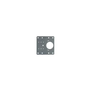 Placa para Reparação Dobradiça Inox Bc14 90x90mm 9