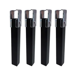 Conjunto de 4 Pés para Somier Pt25 255x30x30mm S/.