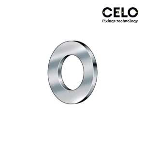 Caixa 1000un Anilha Lisa Din/Ref 125a 5 Zincado Ce