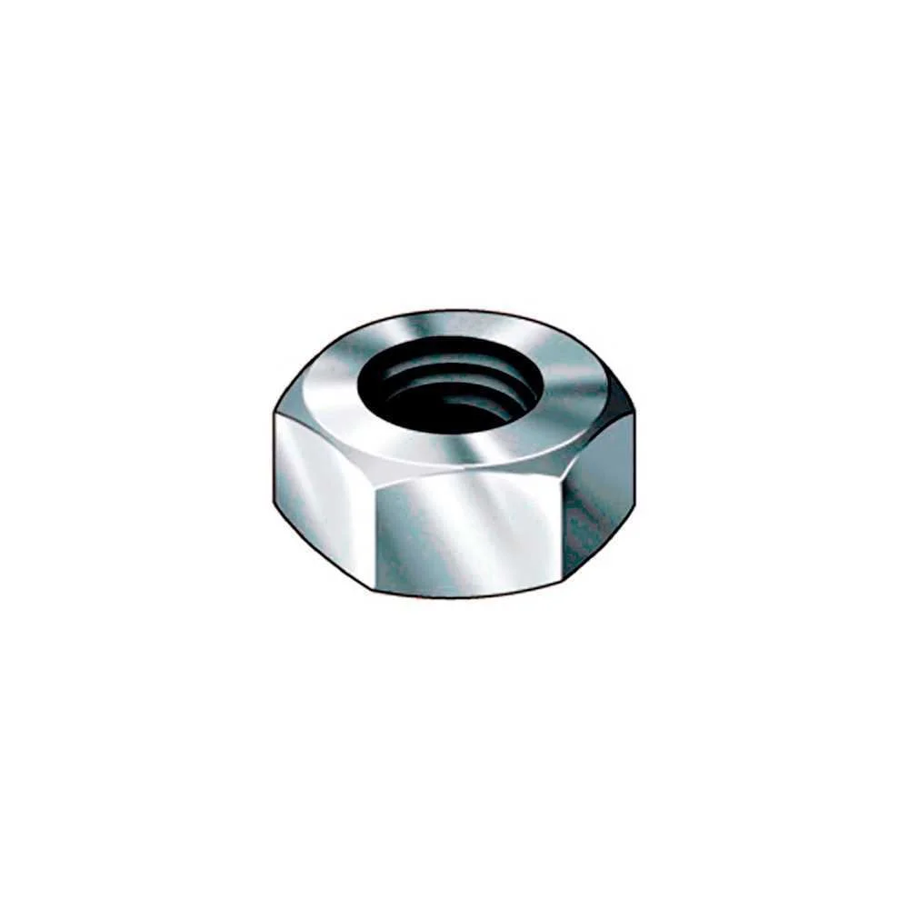 Caixa 500un Porca Hexagonal Din/Ref 934 6 Zincado