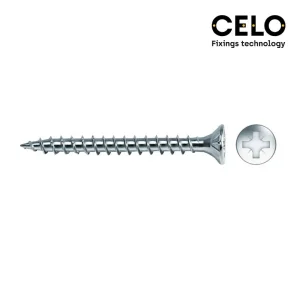 Caixa 250un Parafuso Madeira Pz Din/Ref Vlox 5x35