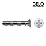 Caixa 500 Uni. Parafuso de Métrica Escutcheon, Phi