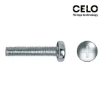 Caixa 250 Uni Parafuso de Métrica Cabeça de Queijo