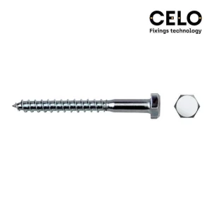 Caixa 100 Uni. Tira Fundo Hexagonal Din571 8x90 G.