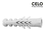 Caixa 25 Uni. Bucha Nylon 12 F Din/Ref F Celo