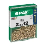 Spax 4081020250122 Parafuso/Porca 12 Mm 100 Unida.