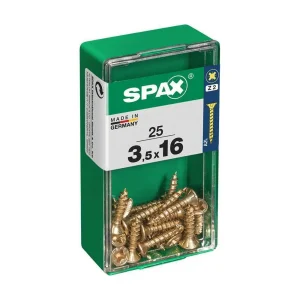 Spax 4081020350161 Parafuso/Porca 16 Mm 25 Unidad.