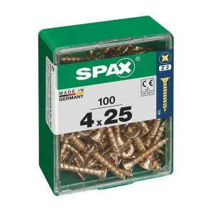 Spax 4081020400252 Parafuso/Porca 25 Mm 100 Unida.