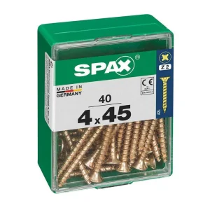 Spax 4081020400452 Parafuso/Porca 45 Mm 40 Unidad.