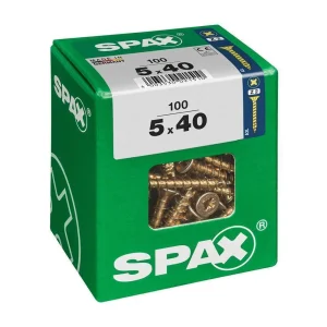 Spax 4081020500407 Parafuso/Porca 40 Mm 100 Unida.