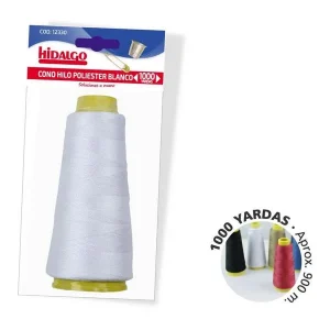 Cone Linha de Poliéster 900m Branco Hidalgo