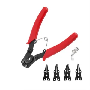 Alicate Nasal Intercambiável Circlip 4-Em-1 Workpr