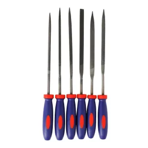 Jogo de 6 Limas Miniatura Workpro