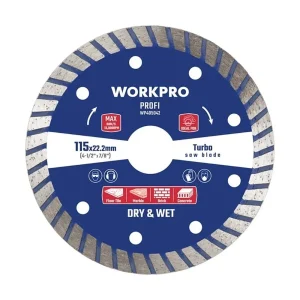 Lâmina Diamante Profi Turbo Segmentada 115x22,2mm.