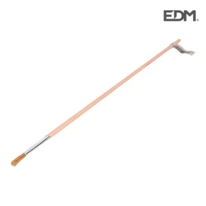 Pincel Cabo Lata Redondo Nº4 3,5mm Edm